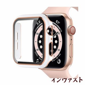 Miimall 一体感ケースApple Watch 40mm 専用 アップルウォッチ シリーズ 4/5/6/SE ケース アップルウォッチ 40mm保護ケース キズ防止 防