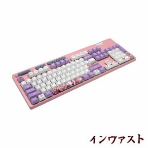 キーキャップ かわいい 日本語配列 PBT チェリープロフィール Cherry Mx Gateron Kailhスイッチメカニカルキーボード用