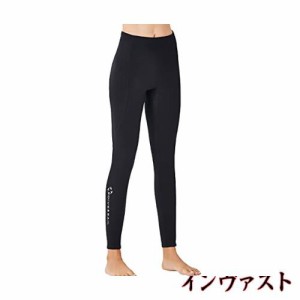 ウエットスーツ ロングパンツ レディース 2mm ウエットパンツ ネオプレーンパンツ サーフパンツ サーフィン D244002F-BK-XL