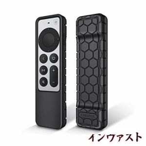 Fintie for 2021 Apple TV 4K / 2022 Apple TV 4K 第3世代 / 2021 Apple TV HD リモコンカバー シリコン保護ケース 軽量 滑りとめ 耐衝撃