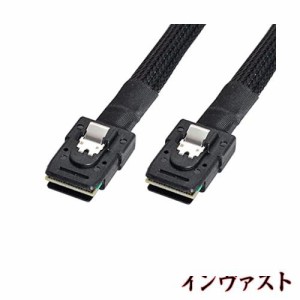 ChenYang CY SFF-8087 Mini SAS 36ピン オス→ミニSAS 36ピン SFF-8087 オス サーバーハードディスク RAID データ内部ケーブル 70cm