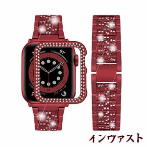 [wutwuk] コンパチブル Apple Watch バンド、クイックリリース 交換ベルト 金属 アップルウォッチ バンド Apple Watch 9/8/7/6/5/4/3/2/1