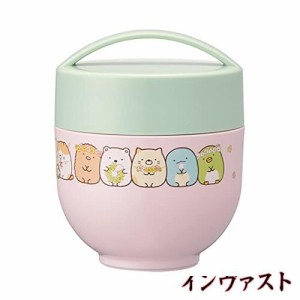 スケーター (skater) 抗菌 保温弁当箱 丼型 ランチジャー 540ml すみっコぐらし ねこの兄弟 LDNC6AG-A