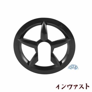 X AUTOHAUX 自転車クランクセットチェーンホイールプロテクターカバー バイクチェーンホイール保護カバー 40 42歯 6.5 cm 5穴 ブラック