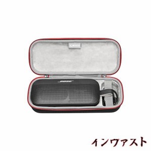 RLSOCO ケース Bose SoundLink Flex Bluetooth speaker ポータブル ワイヤレス スピーカー 対応(ブラック)