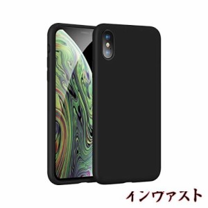 Xeokone iPhone Xs ケース マットブラック iPhone X カバ− マット 耐衝撃 『ワイヤレス充電対応 Magsafe』〔薄型 軽量 擦り傷防止 落下