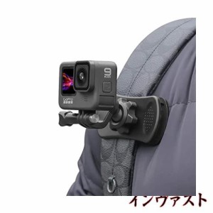 VKESEN クリップマウント GoPro用 アクセサリー 360°回転式 軽量 Hero11/10/9/8/7/Max/Sony/DJI アクションカメラに対応