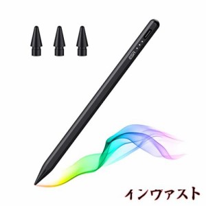 ESR スタイラスペンシル iPad用 傾斜感知 iPad対応デジタルペンシル Apple iPad Air 5/4/3, iPad 10/9/8/7/6, iPad Pro 11/12.9(2018以降