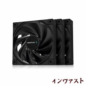 DEEPCOOL FK120 3IN1, 高性能 4ピン PWM FDB ファン, PCケースファン. デスクトップ対応