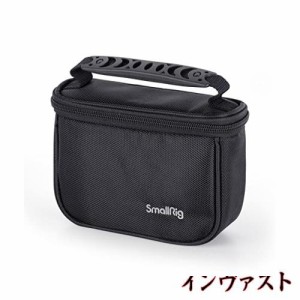 SMALLRIG カメラケース カメラ収納バッグ軽量 一眼レフ カメラバッグ 通気性メッシュ付き ナイロンハンドバッグ収納ボックス ダブルジッ