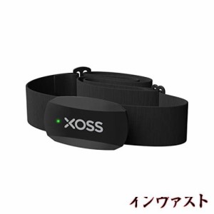 XOSS X2 心拍センサー Bluetooth 5.0/ANT+ 多機能 IP67防水 心拍モニター ハートレートモニター サイクルコンピュータ/スポーツウォッチ/