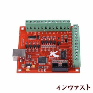 CNC MACH3 USB 4軸モーションコントロールカード ステッピングモータード ライバー用 インターフェースブレークアウトボード