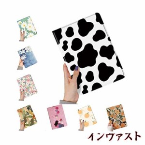 可愛い iPad mini5 mini4 ケース 乳牛 黒白 ペンホルダー付き Apple Pencil 収納 女性 人気 アイパッド iPad mini 5 mini 4 カバー オリ