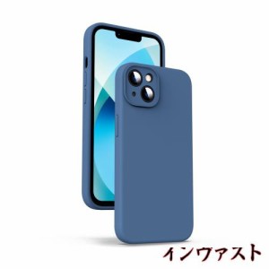 Supdeal 液体シリコンケース対応 iPhone 13、[真の液体シリコーン] [カメラレンズ保護] [指紋防止] [ソフトタッチ] [耐衝撃] 4層保護 ア