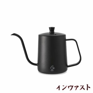 VKCHEF コーヒーポット コーヒー ドリップ ポット ドリップケトル コーヒー ケトル ドリップポット 細口 ミニ 600ml ステンレス製 キャン