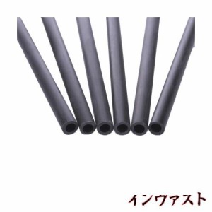 カーボンパイプ 中空チューブ 炭素繊維 外径5mm x 内径3mm x 長さ430mm (4本)