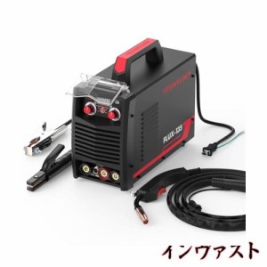 YESWELDER 半自動溶接機 135A ノンガスMIG/アーク溶接/lift TIG 100V 200V インバーター直流溶接機 MIG溶接 半自動 電気溶接機 日本語取