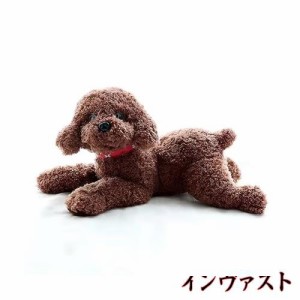 ぬいぐるみ プードル 犬 リアル 本物そっくり ハンドメイド やさしい手触り 可愛く癒し犬 トイプードル ぬいぐるみ 抱き枕 大きい 添い寝