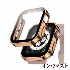 Singiuzoo Apple Watch 用 防水ケース 45mm 44mm 41mm 40mm アップルウォッチ ケース 3D直角エッジデザイン 保護 アップルウォッチ Serie