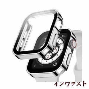 Singiuzoo Apple Watch 用 防水ケース 45mm 44mm 41mm 40mm アップルウォッチ ケース 3D直角エッジデザイン 保護 アップルウォッチ Serie