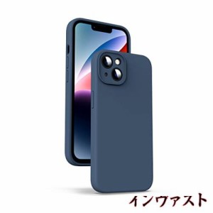 Supdeal 液体シリコンケース対応 iPhone 14、[真の液体シリコーン] [カメラレンズ保護] [指紋防止] [ソフトタッチ] [耐衝撃] 4層保護 ア