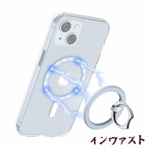 PROfezzion Magsafe対応 スマホリング マグネット 薄型 [ スマホグリップ/スマホスタンド 機能 ] 強力磁石 スマホ リング ホルダー Apple