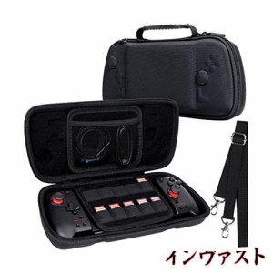 Hori グリップコントローラー for Nintendo Switch 専用収納ケース ショルダーストラップ付き ブラック-Aenllosi（ケースのみ）