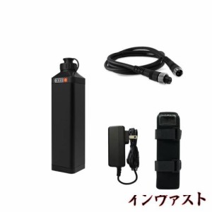 電動リール用 互換バッテリー 9000mAh 長さ2m延長コード付き LED残量計付き