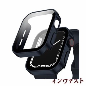 Singiuzoo Apple Watch 用 防水ケース 45mm 44mm 41mm 40mm アップルウォッチ ケース 3D直角エッジデザイン 保護 アップルウォッチ Serie