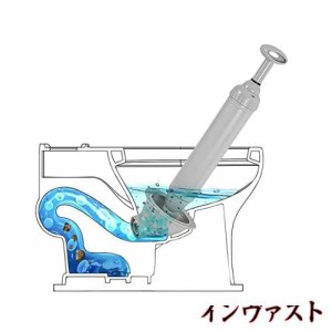 【新登場】洋式 トイレ用 スッポン ラバーカップ 加圧式 パイプクリーナー トイレ 詰まり解消 トイレつまり解消道具 真空式 ハンドル操作