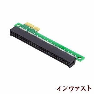 Cablecc グラフィックスカード用 PCI-E Express 1 x〜16 xオス・メスエクスパンダ変換器リフティングカードアダプタ拡張