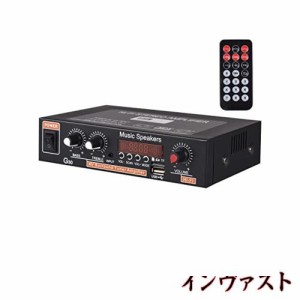 YOUOR 家庭用 G30 パワーアンプ、家庭用 G30 パワー アンプ ミニ BT デジタル オーディオ プレーヤー Hi-Fi ステレオ ポータブル オーデ