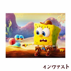 ダイヤモンドアート 四角いビーズ アニメ 50x40cm スポンジボブ 5d ダイヤモンドアート 子供向け モザイクビーズ 全面貼り付けタイプ ビ