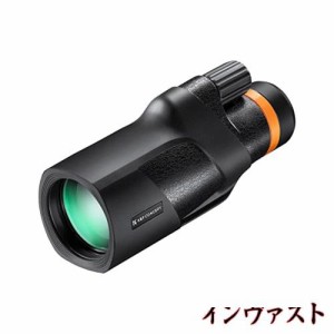 K＆F Concept 単眼鏡 12倍 高倍率12*50 カメラ三脚に接続インターフェース ウルトラクリア望遠鏡レンズ メガネ対応 高級プリズムBak4 小