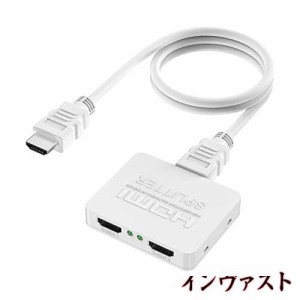 Simiki HDMI 分配器 1？入2？出 4K 60Hz 1x2 HDMI 分配器 2屏同？？出 3D 1080p HDMI2.0 PS5 Xbox HDTV DVD ？？ ？USB？源？(包含1.5M H