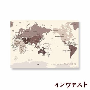 お風呂ポスター 学習ポスターA2 世界地図 インテリアポスター パステルカラー ナチュラル 進級進学 プレゼント