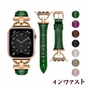 Wutwuk apple watch バンド 女性 人気 コンパチブル アップルウォッチ バンド レザー かわいい レディース オシャレ 女性用トップグレイ