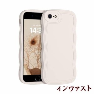 GUAGUA iPhone se ケース se第3世代 iPhone 8・ se2・7 ケース tpu ウェーブ デザイン 人気 ソフト バンパー 耐衝撃 超軽量 薄型 滑り止