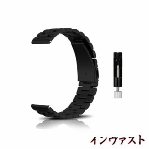 [CeiBand] バンド 18mm 20mm 22mm ステンレス製 時計バンド 交換ベルト 金属ベルト メタルストラップ スマートウォッチバンド クイックリ