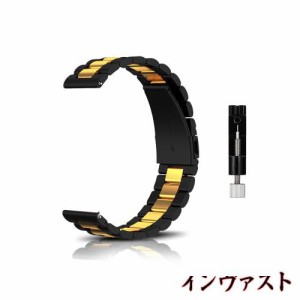 [CeiBand] バンド 18mm 20mm 22mm ステンレス製 時計バンド 交換ベルト 金属ベルト メタルストラップ スマートウォッチバンド クイックリ