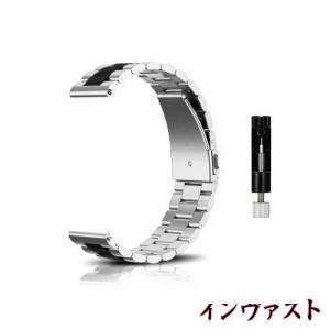 [CeiBand] バンド 18mm 20mm 22mm ステンレス製 時計バンド 交換ベルト 金属ベルト メタルストラップ スマートウォッチバンド クイックリ