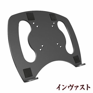 ErGear ノートパソコントレイ モニターアーム取り付け用 VESA 75x75mm 100x100mm対応 耐荷重8kg ノートPC ノートブックトレー タブレット