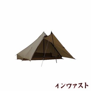 OneTigris TETRA ワンポールテント ソロテント ピラミッドテント インナーメッシュ 通気 日よけ 軽量 登山 旅 行 ソロキャンプ アウトド