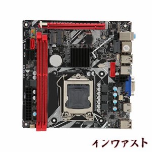 B75 MS ミニ ITX マザーボード、DDR3 LGA 1155 PC メインボードサポート NVME M.2 WiFi M.2 USB3.0 SATA3.0 PCI E 16X ゲーミングメイン