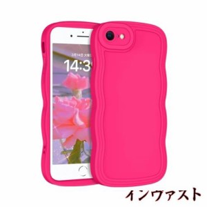 GUAGUA iPhone se ケース se第3世代 iPhone 8・ se2・7 ケース tpu ウェーブ デザイン 人気 ソフト バンパー 耐衝撃 超軽量 薄型 滑り止