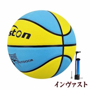 Senstonバスケットボール7号,屋内/屋外バスケットボール 、大人/青少年バスケットボール競技トレーニング、ポンプ付き