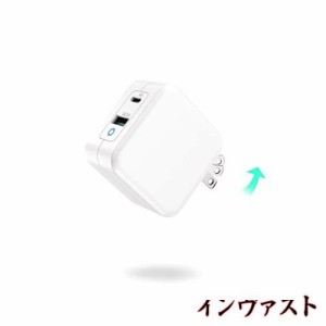 65w iphone 充電器 PD usb-c 充電器 type-c usb 急速充電器 超低温 GaNIII技術 タイプc 2ポート LED指示灯 携帯充電器 アイフォン コンパ