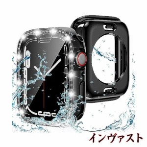 【2023強化版】AMAPC for Apple Watch ケース 360度全面防水 バンド 水泳・スポーツ専用 ガラスフィルム 一体型 apple watch 用 カバー 3