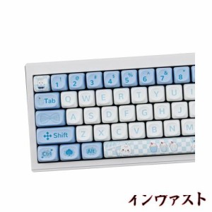 144 Keys アニメ 猫 MOA プロファイル キーキャップ PBT キーキャップ セット 7U スペースバー付き Gateron Kailh Cherry MX Switch メカ