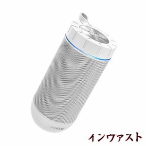 COMISO Bluetooth スピーカー ポータブルスピーカー 防水・防塵 24時間連続再生 マイク内蔵【重低音 十分な音質】15W出力 小型 軽量 TWS